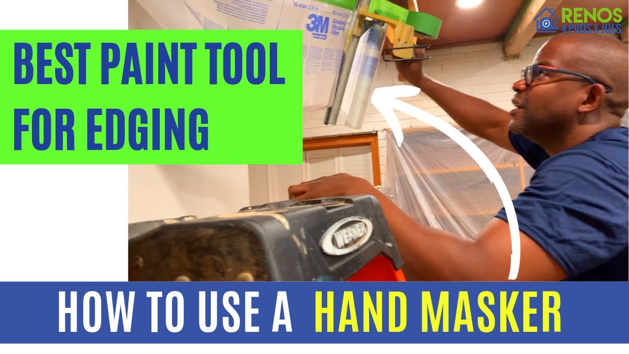 Лучший инструмент для покраски кромок — 3M Hand Masker