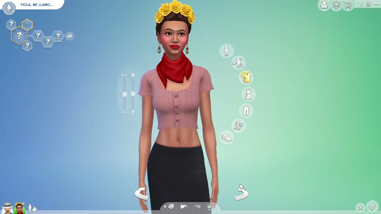 Sim inspirada en Frida Kahlo 🎨