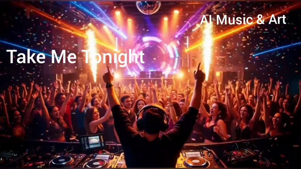 🎵 Take Me Tonight - Dance Pop/by AI Music & Art/Lyric Video 