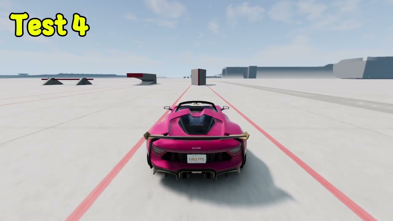 6 EXTREME Tests for Civetta Scintilla in BeamNG.drive! Ultimate Crash & Destruction 🏎️💥