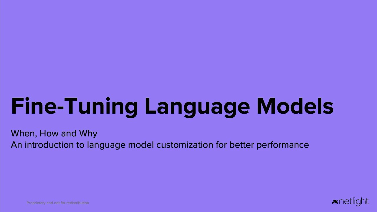 Fine-Tuning Language Models by Laurens Tetzlaff