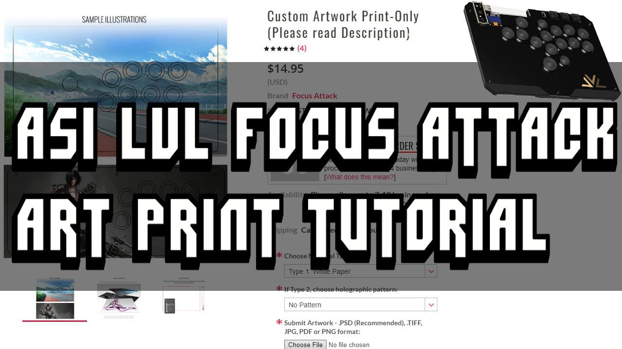 Focus Attack Art Print Only For ASI LVL + General Tips