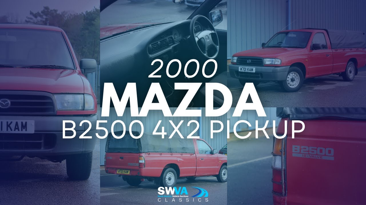 LOT 10 - Mazda B2500 4x2 Pickup 2000 | SWVA Spring 2025 Classic & Performance Auction