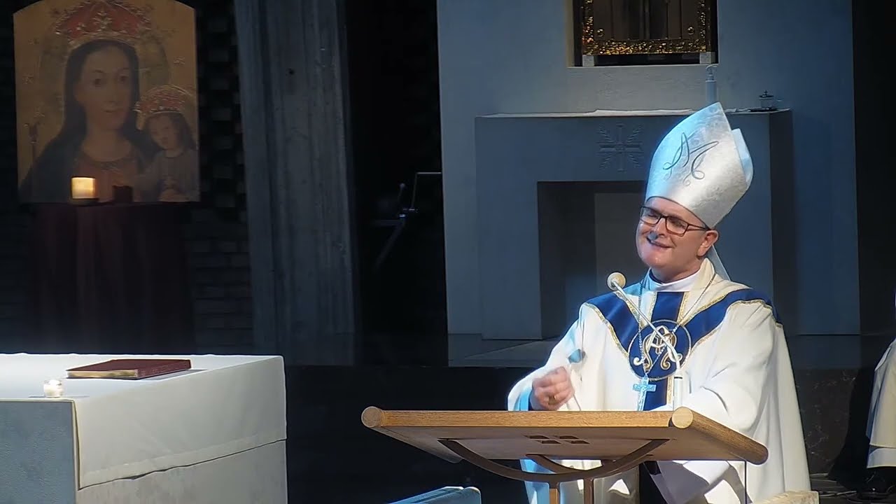 Różaniec: modlitwa głębi i jedności – bp Andrzej Przybylski,  07.10.2023 (Warszawski Dzień Różańca)