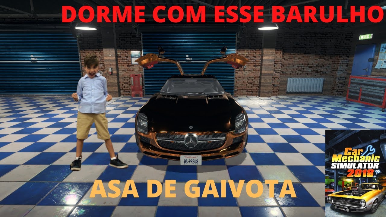 COMPREI UMA ASA DE GAIVOTA - CAR MECHANIC SIMULATOR