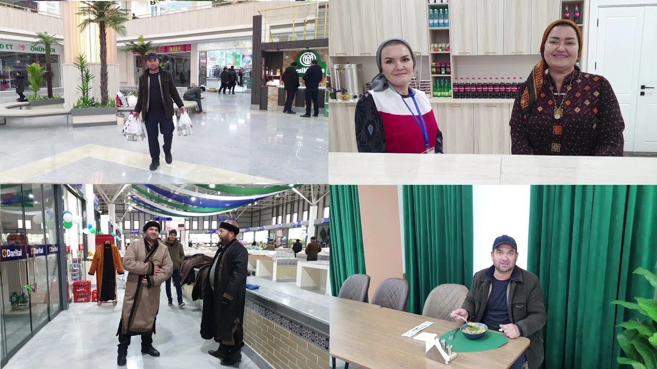 O'zbek Turkman bozori narxlari! Turkman milliy taomi Do'g'ramadan totib ko'rdik.