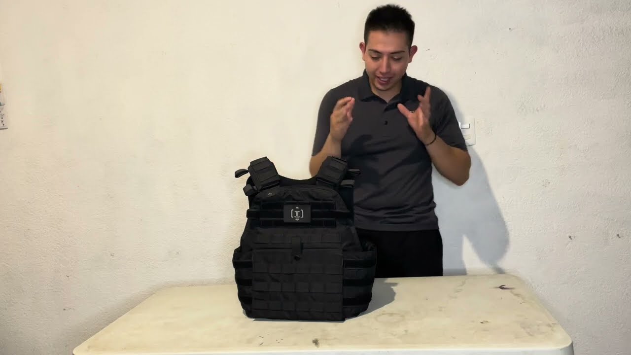 CHALECO/PORTAPLACAS -TACTICAL POLICE- ¿COPIA DE CONDOR MOPC?