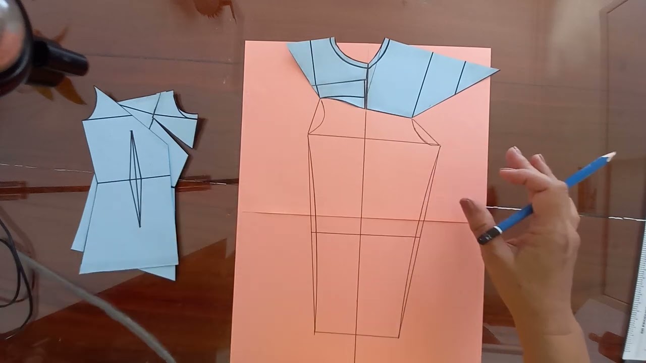 Cara Membuat Pola Kebaya Tanpa Jahitan Lengan dan Bahu/Kebaya Lengan Setali
