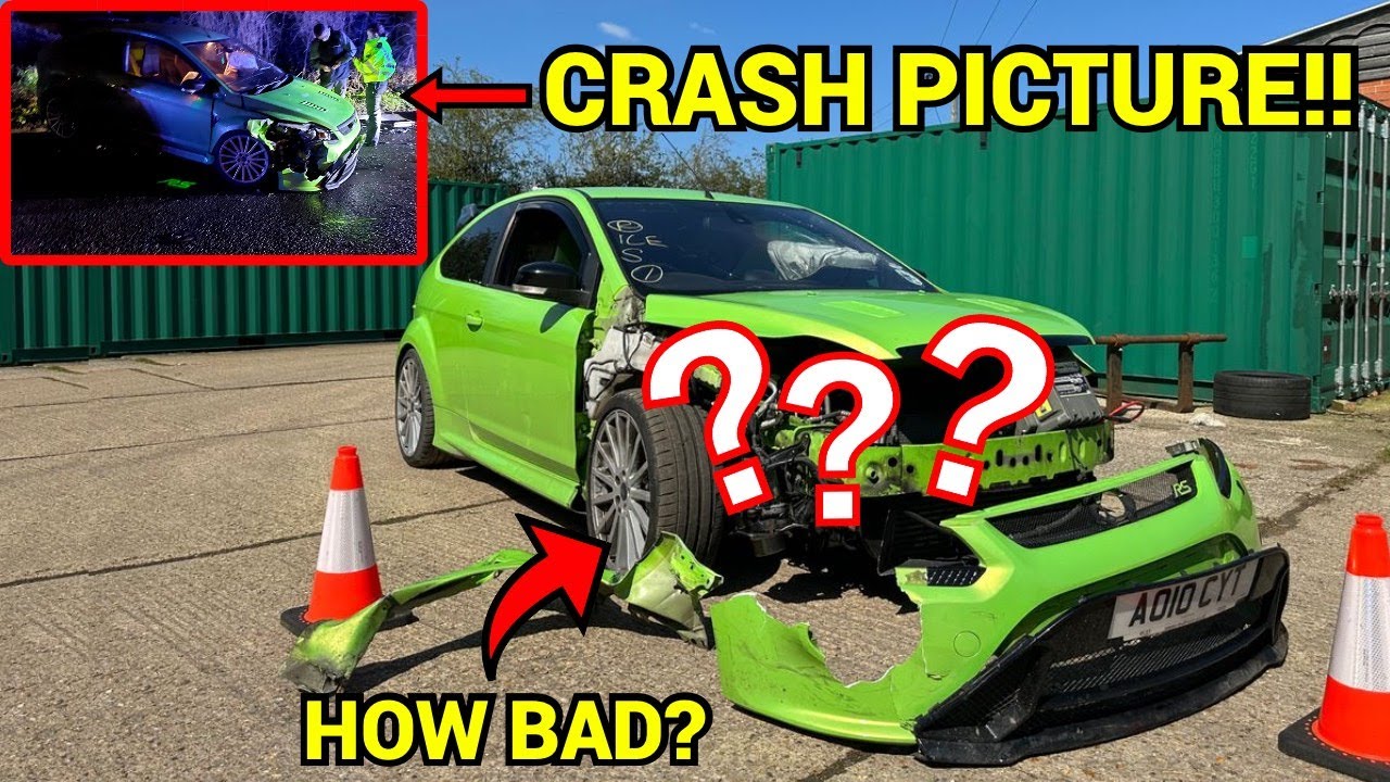HOW BAD IS THE DAMAGE ON MY CRASHED FORD FOCUS RS MK2 2.5??