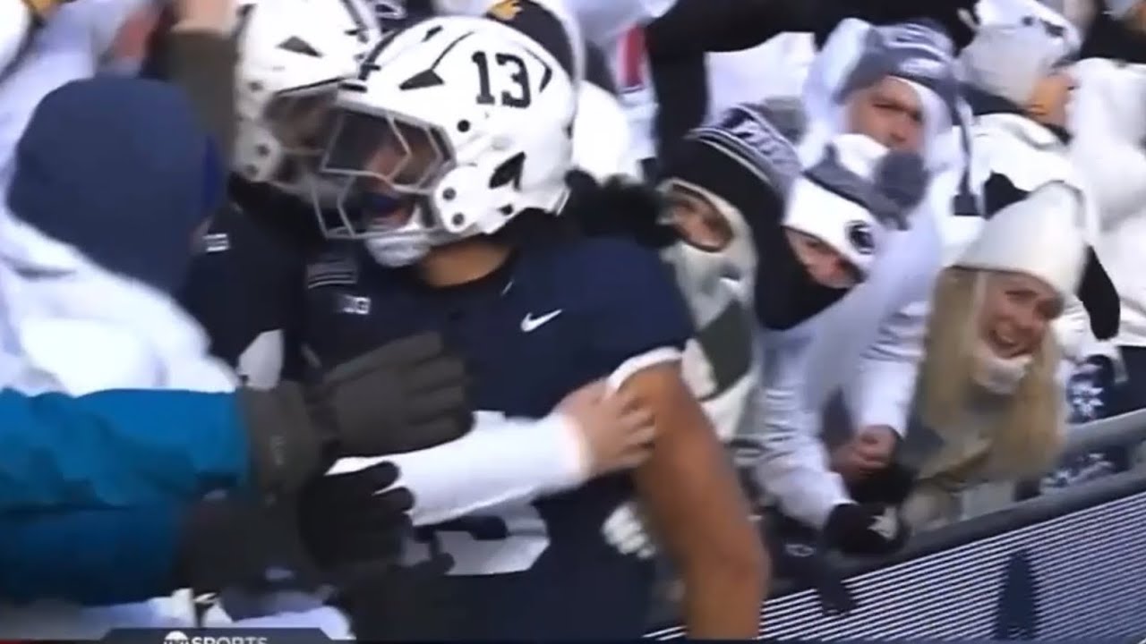 ANOTHER PENN STATE PICK-6! Penn State&rsquo;s Tony Rojas intercepts it and takes it back to the house!