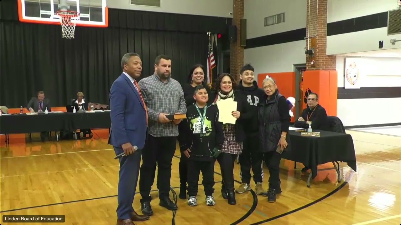 City of Linden: Board of Education Meeting, January 6, 2025