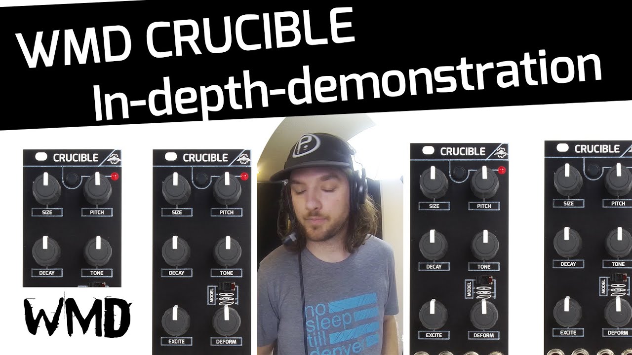 WMD Crucible Eurorack Module - In depth Demo