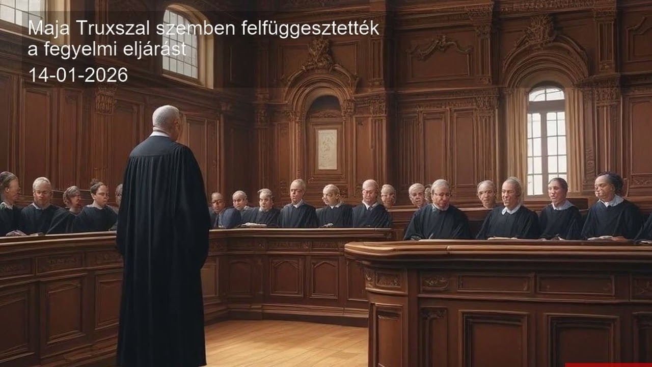 Maja Truxszal szemben felfüggesztették a fegyelmi eljárást