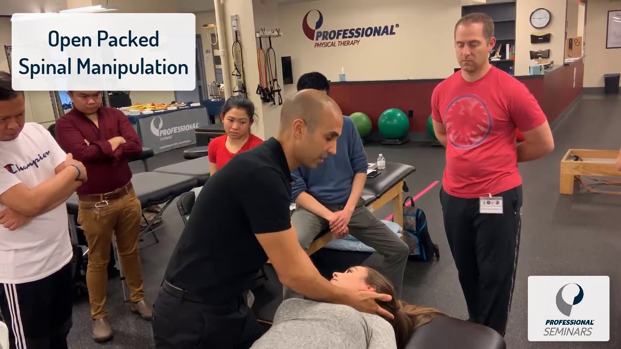 Open Packed Spinal Manipulation | Professional Seminars!