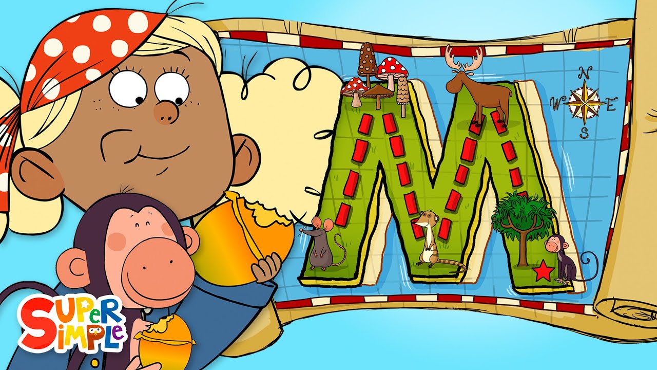 Alphabet Cartoon - The ABC Pirates have a Magical Adventure on 