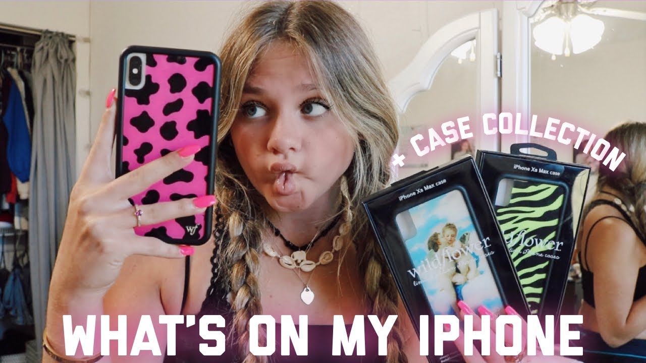 WHAT'S ON MY IPHONE XS MAX + CASE COLLECTION