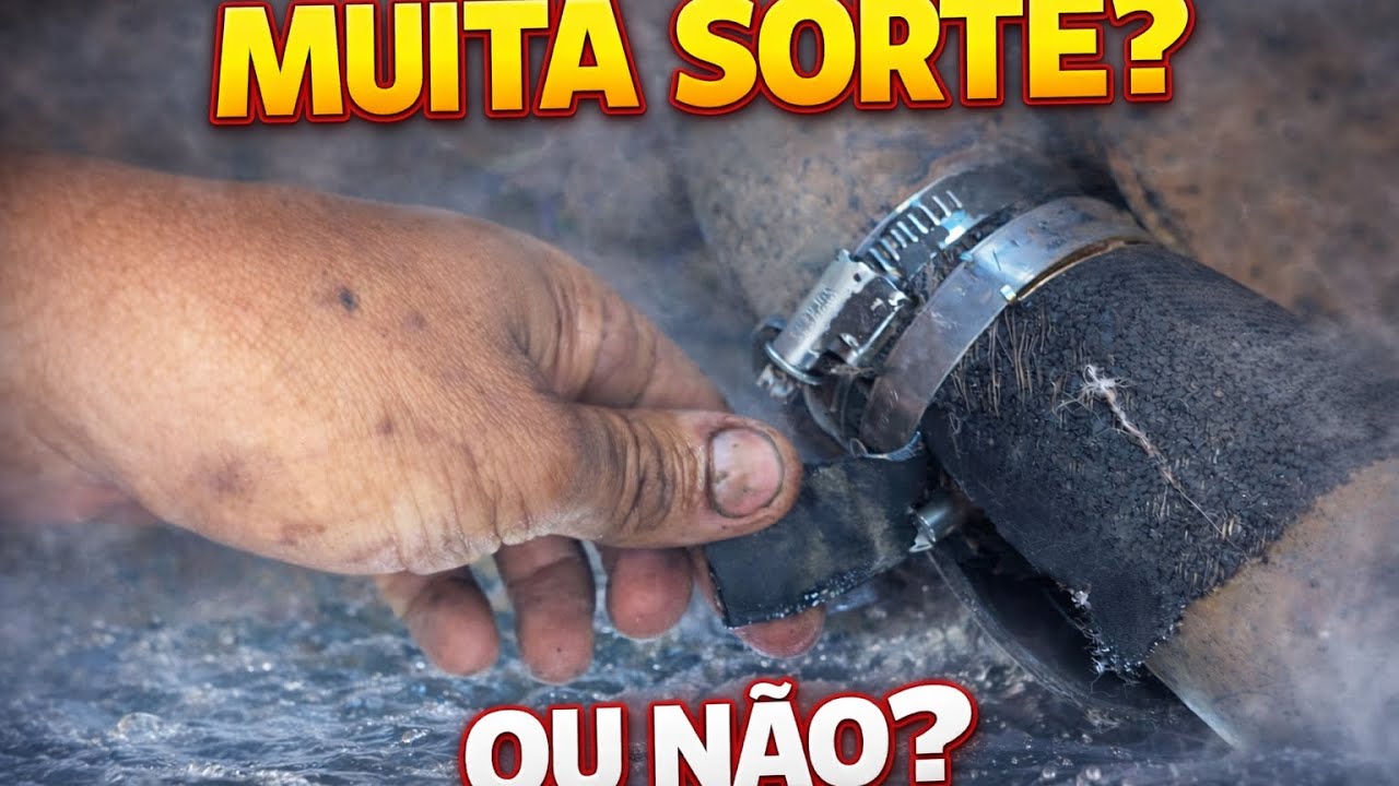 ESTOUROU  🧨A MANGUEIRA DO MOTOR😧