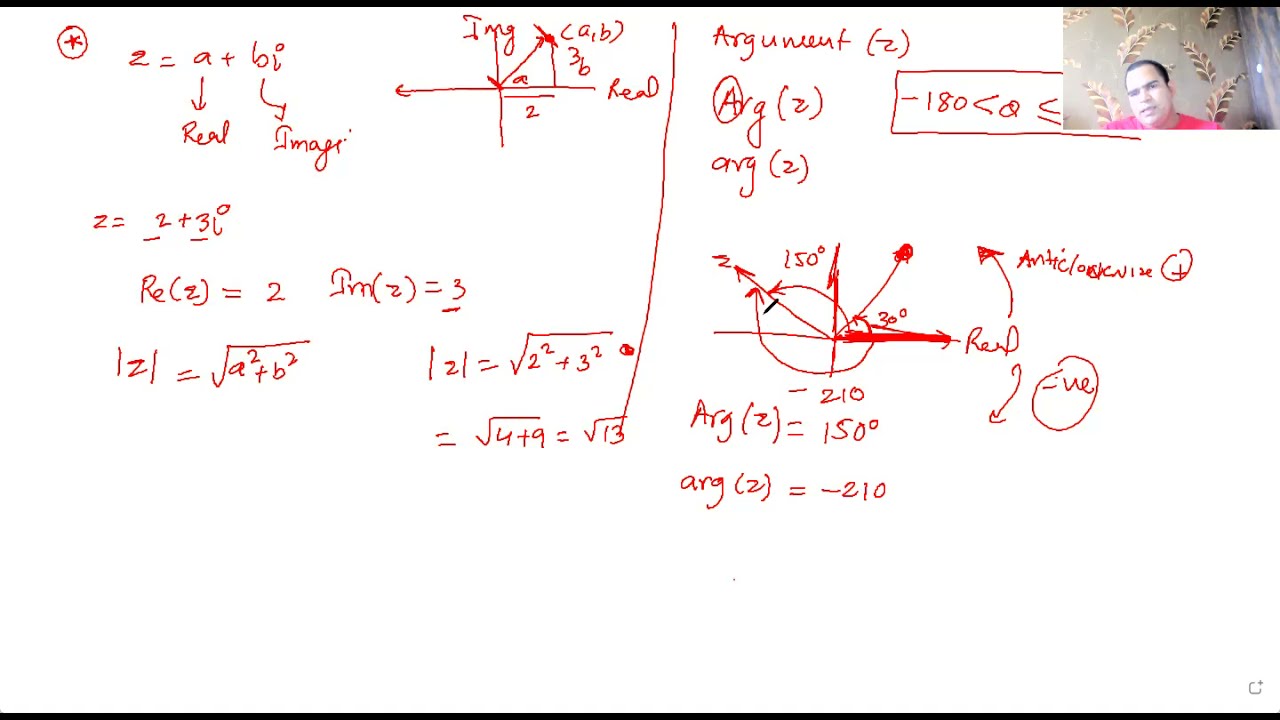 Modulus and Argument of complex Number-AA HL AI HL, A level