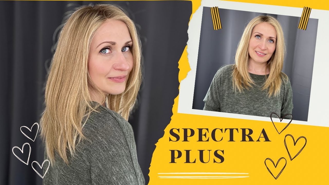 Spectra Plus Remy Human Hair Wig by Ellen Wille in Light Bernstein Rooted #wigreview #humanhairwig