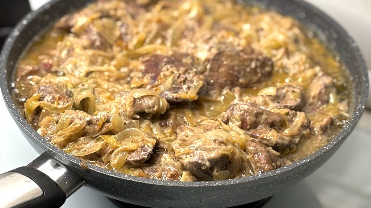КУРИНАЯ ПЕЧЕНЬ в СМЕТАНЕ! Мягкая, нежная, вкусная, сочная