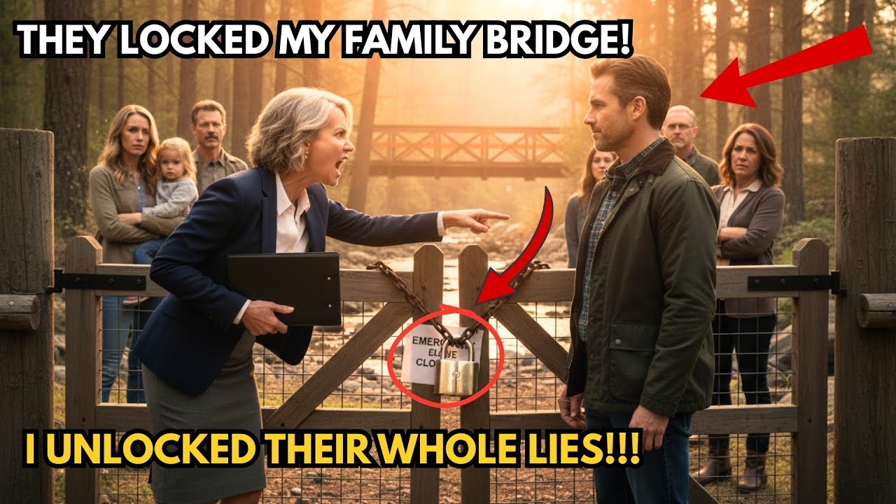HOA Locked Down the Valley’s Only Bridge — They Never Checked the Deed