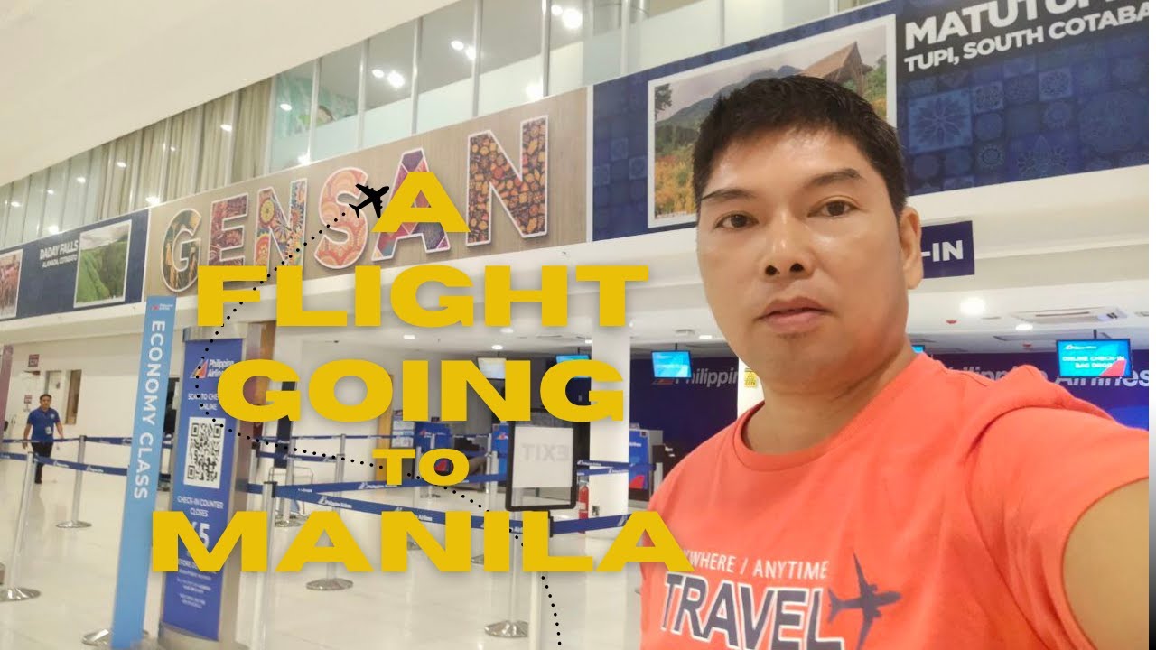 Suspense Cebu Pacific Flight From GenSan  Airport To Manila