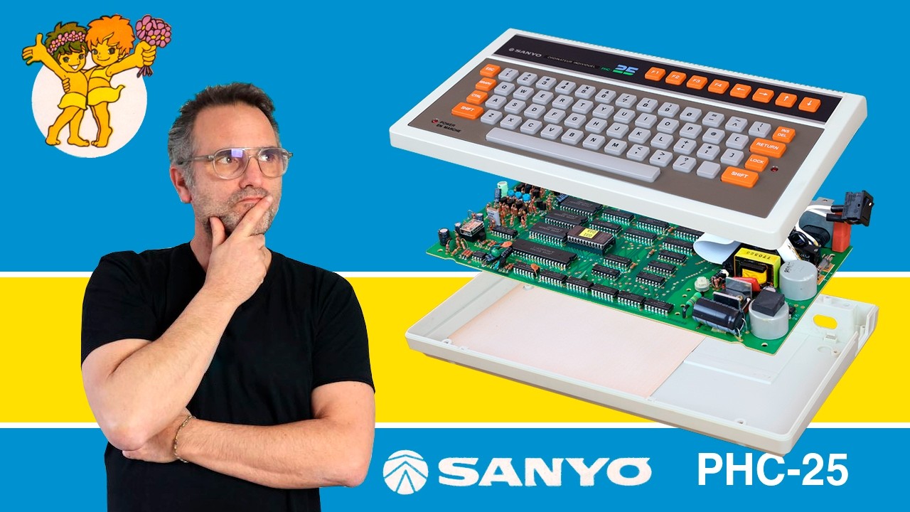SANYO PHC25 - le pire ordinateur japonais de l'histoire ?