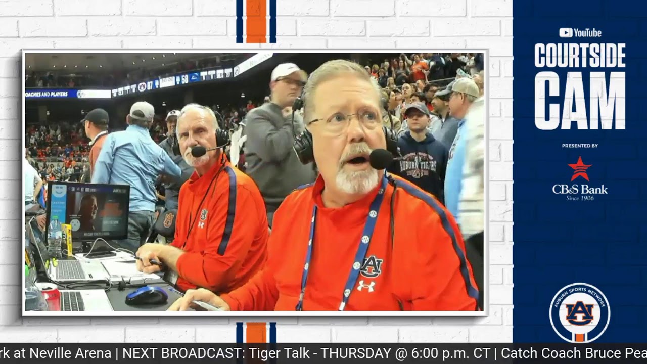 Courtside Cam-Auburn Men's Basketball vs Monmouth