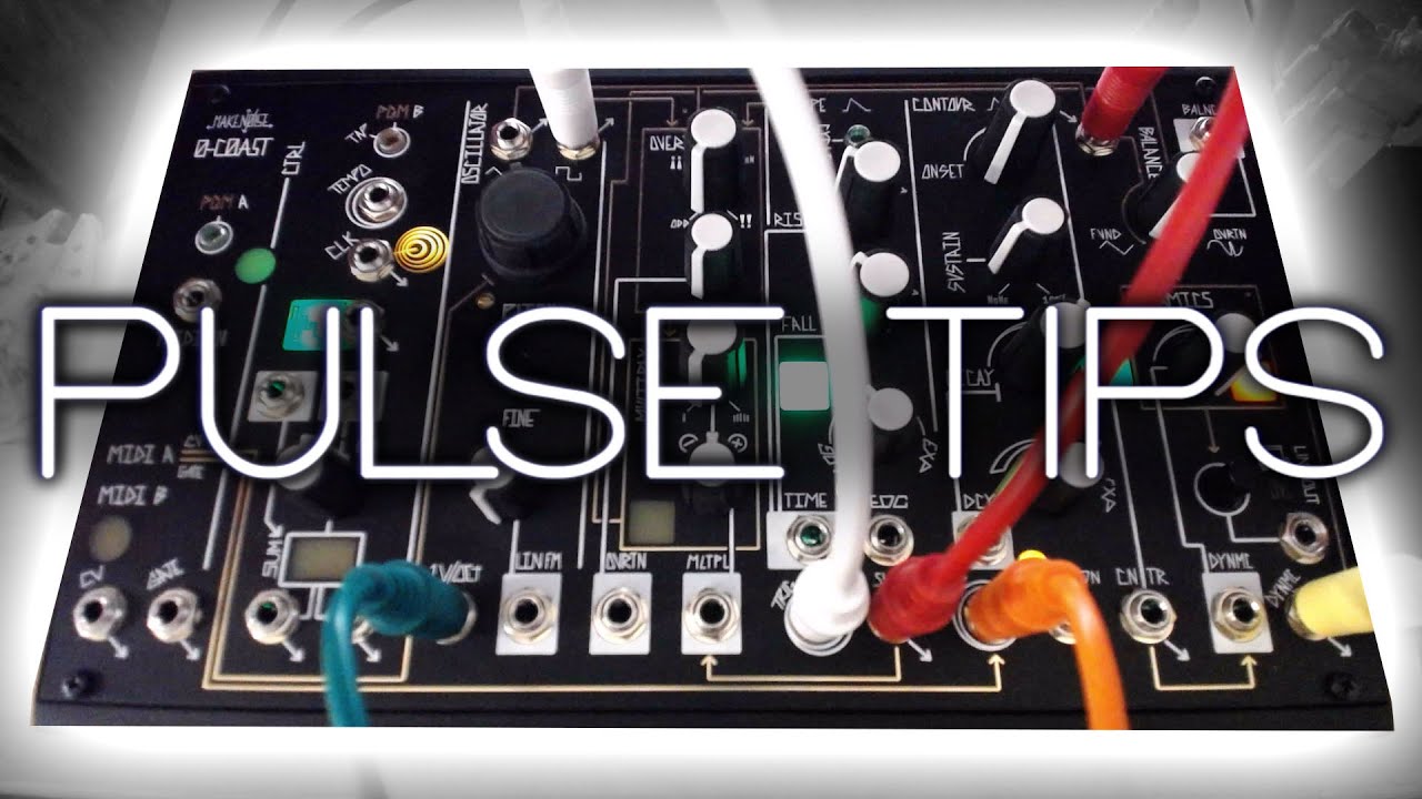 Make Noise 0-Coast Slope Section As A Synced Oscillator