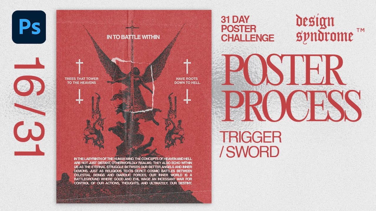 Religious Poster Using AI!  - 16/31 (Speed Art ) 31 Days Poster Challenge