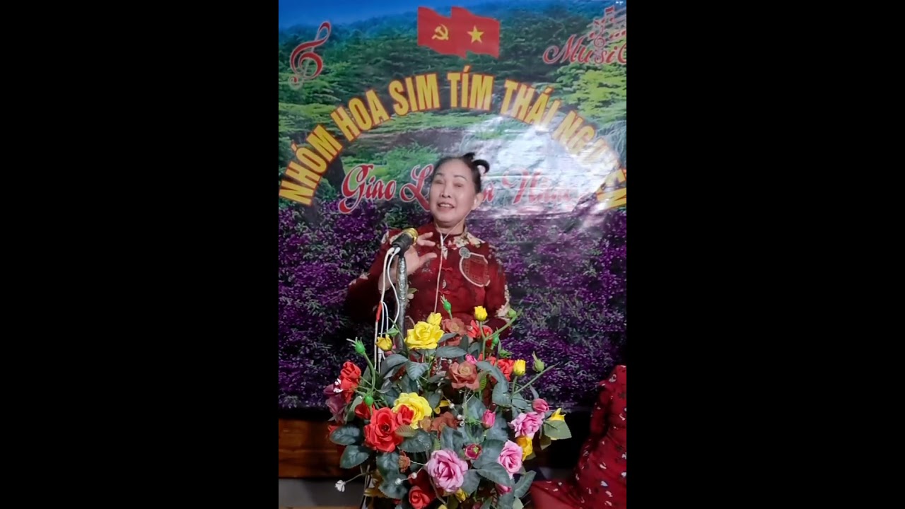Hoa đẹp Chăm Pa .DC Lào lời Việt. ĐC nữ, Thanh Thịnh. CLB Hoa Sim Tím Thái Nguyên.