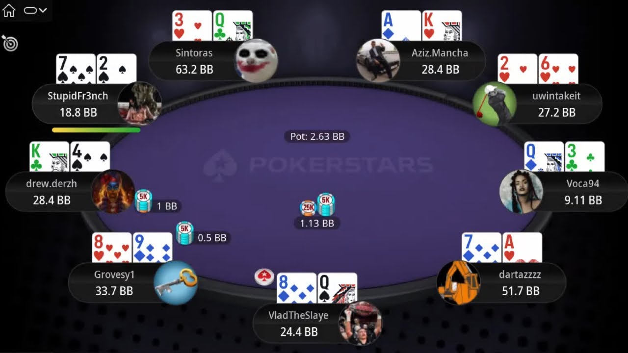 New Year Series 90-H: $1K Aziz.Mancha | drew.derzh | StupidFr3nch - Final Table Replays