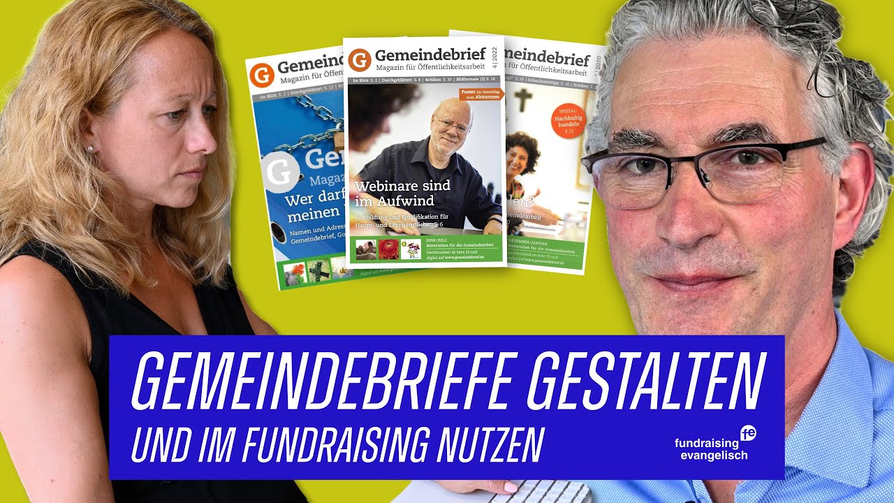 Gemeindebriefe im Fundraising nutzen