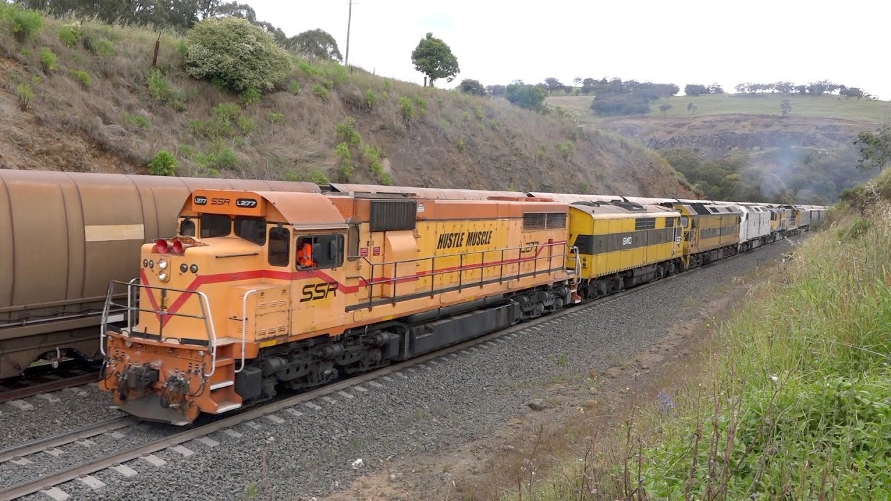 SSR Grain Train Pt2 Werris Creek to Carrington