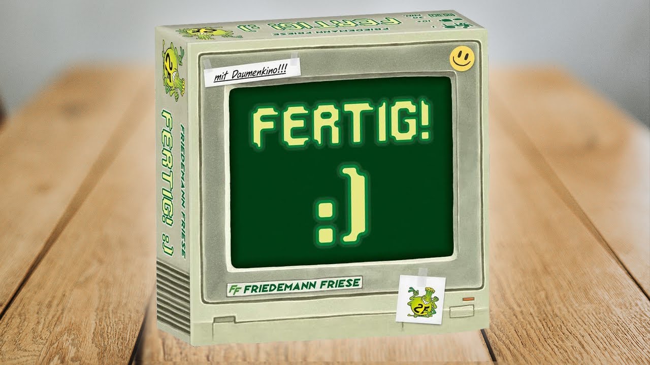 FERTIG - Spielregeln TV (Spielanleitung Deutsch) Friedemann Friese 2-F Spiele