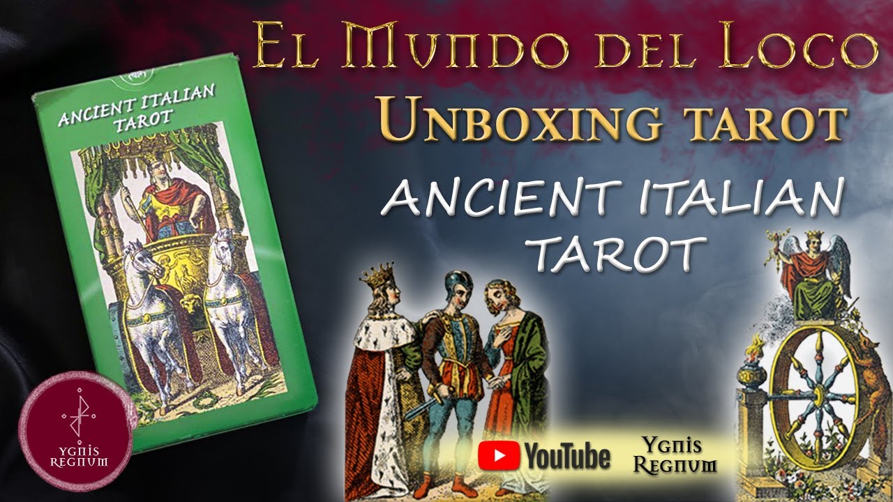Unboxing tarot 