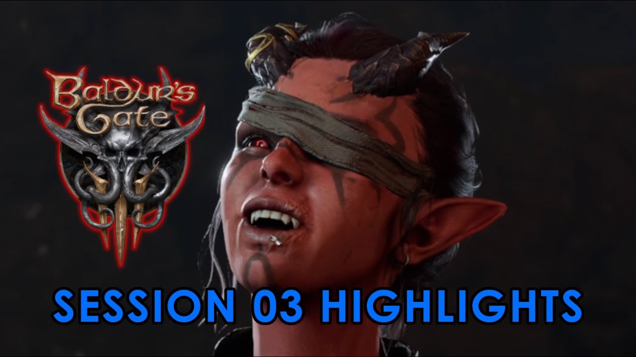 Baldur's Gate 3 Session 03 Highlights 😁 [Baldur's Gate III Clip]