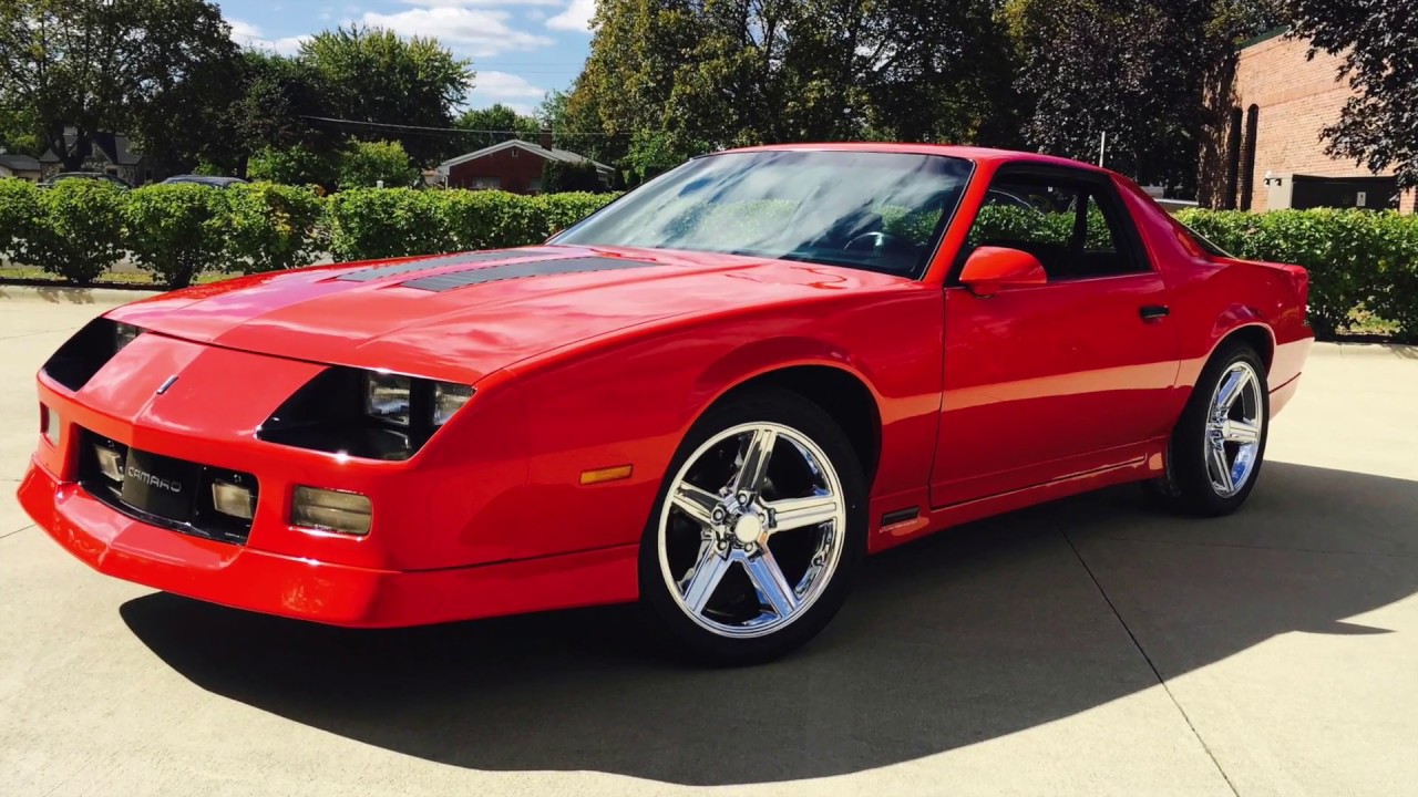 1990 Chevrolet Camaro Iroc Z/28 For Sale w/ 49k miles