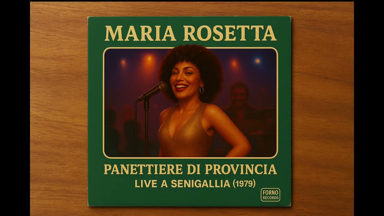 Maria Rosetta – Panettiere di Provincia (Live Raro, Senigallia 1979) | Forno Records