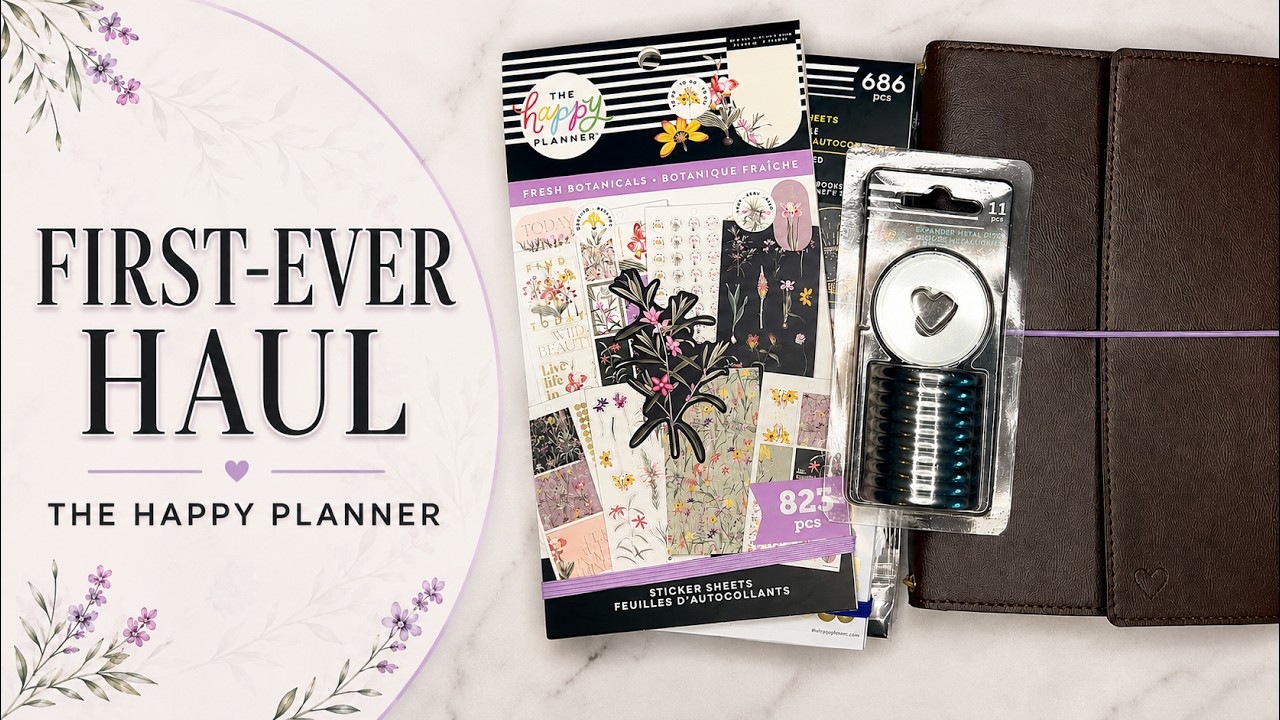 Мой первый заказ от Happy Planner | Распаковка ежедневников и первые впечатления