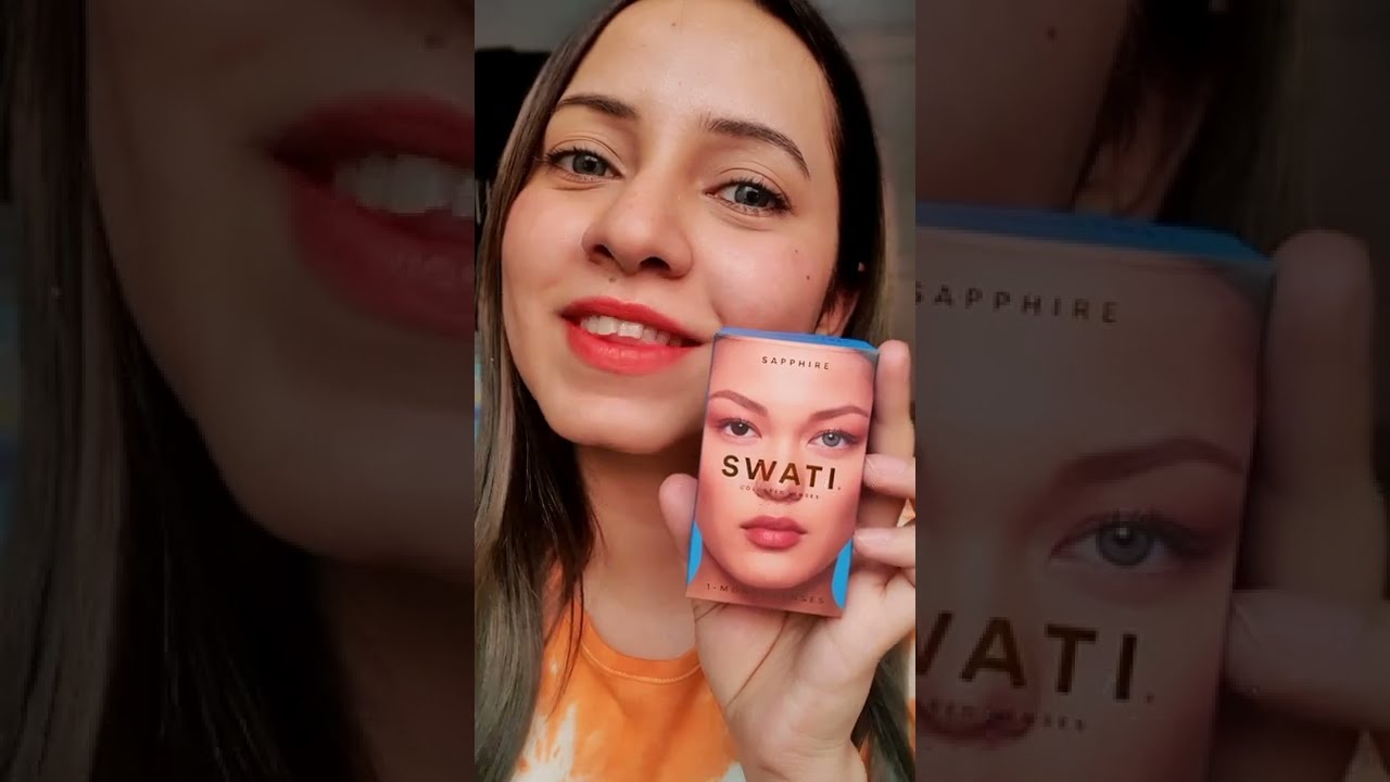 SWATI COSMETICS SAPPHIRE | Blue contact lenses | #youtubeshorts