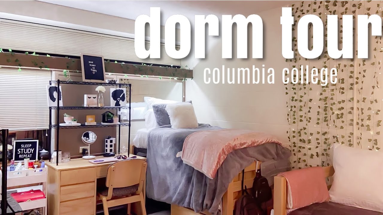 COLLEGE DORM ROOM TOUR! Columbia College of South Carolina (sophomore year 2020)
