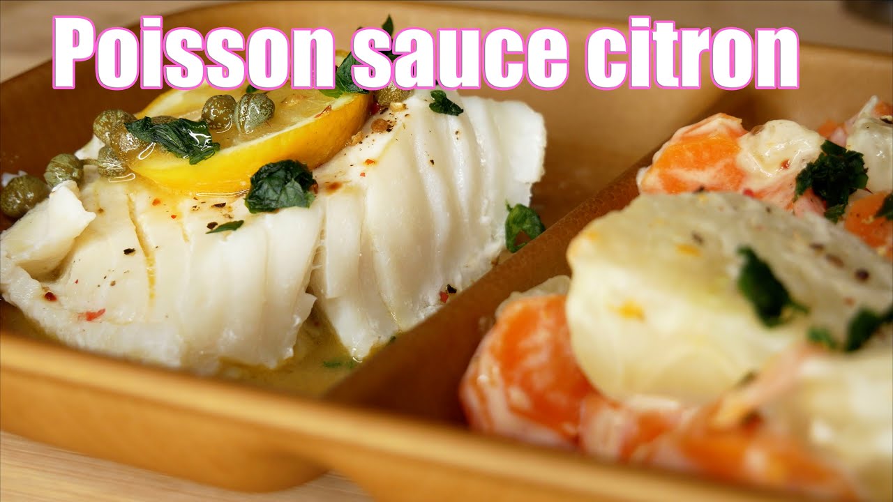 Poisson sauce beurre et citron 🍋 de ma MAMAN