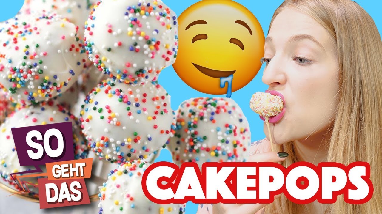 CAKEPOPS ganz einfach SELBST machen | So Geht Das