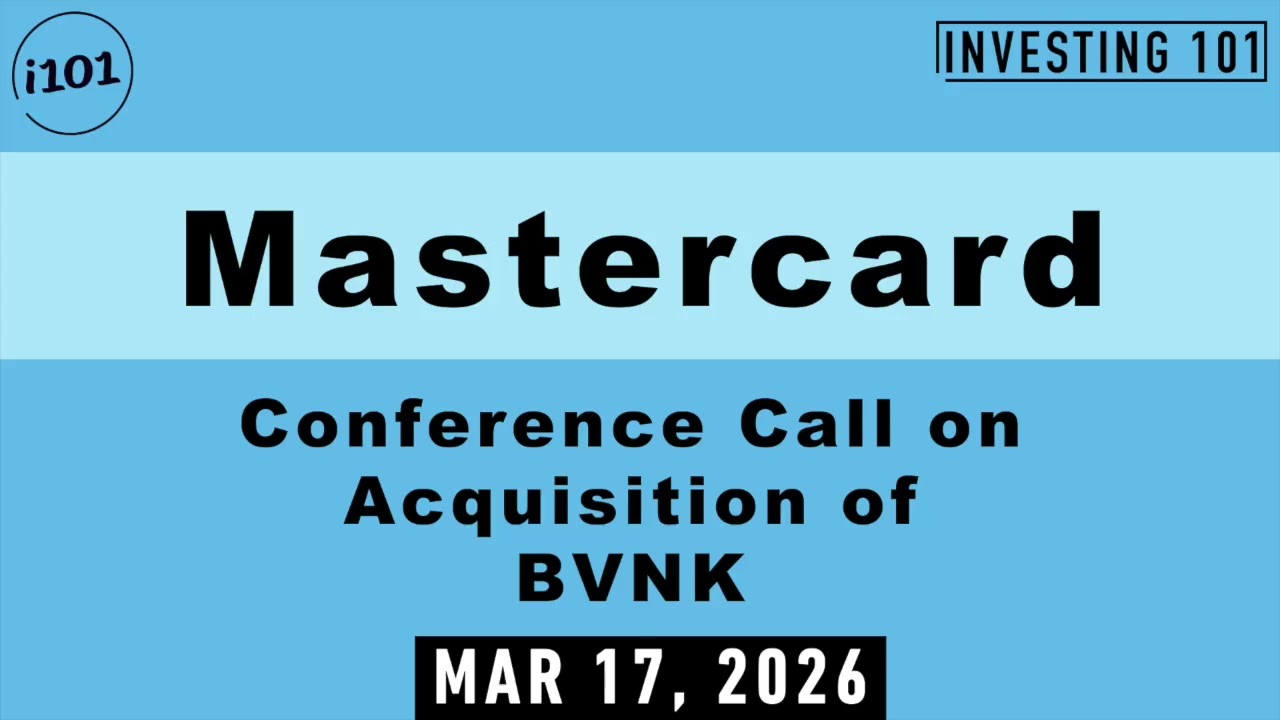 Mastercard Conference Call on Acquisition of BVNK | March 17, 2026