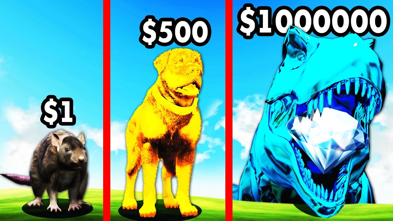 From CHEAPEST To MOST EXPENSIVE ANIMAL (GTA 5)