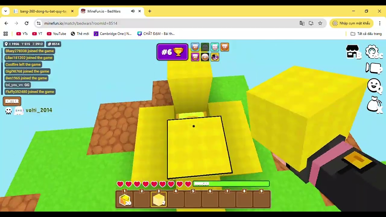 MineFun io bedwar#3