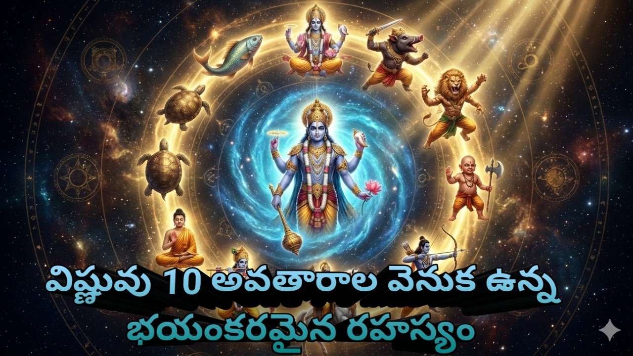 విష్ణువు 10 అవతారాల వెనుక ఉన్న భయంకరమైన రహస్యం