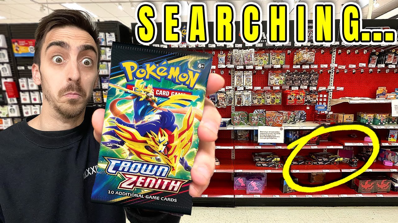 Can I find Crown Zenith Pokémon Cards in Stores?