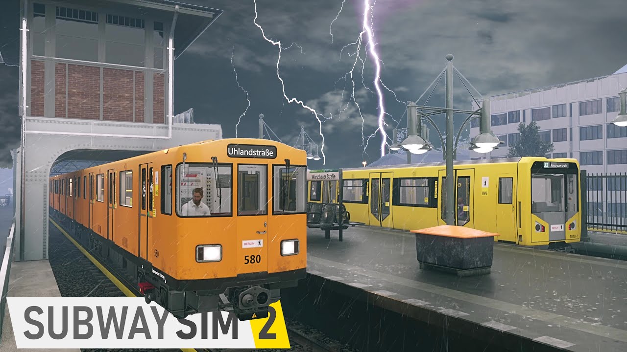 SubwaySim 2 🚉 Erstes Update, Nothaltesignal und Gewittereffekte #04